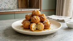 Zeppoline bollite (scauratielli): dolcetti fritti senza lievitazione, pronti subito