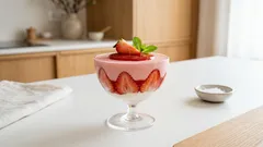 Mousse di fragole senza gelatina: cremosa e pronta in pochi minuti
