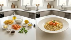 Fusilli ricotta e salmone affumicato: cremosi e pronti in pochi minuti
