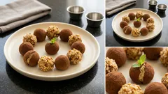 Tartufi di biscotti secchi senza forno: il dolcetto veloce per riciclare gli avanzi