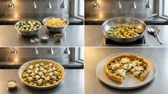 Torta salata zucchine e mozzarella: la sfoglia resta croccante e il ripieno fila