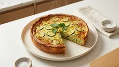 Quiche di zucchine facile: il trucco per un ripieno cremoso e un fondo asciutto
