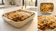 Lasagne alla bolognese con sfoglia verde: cremose, gratinate e perfette da preparare in anticipo
