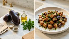 Melanzane in friggitrice ad aria: croccanti fuori, morbide dentro (con poco olio)