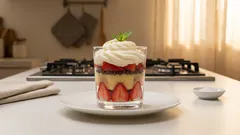 Bicchierini al mascarpone e fragole: il dolce fresco pronto in poco tempo